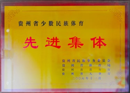 贵州省少数民族体育先进集体