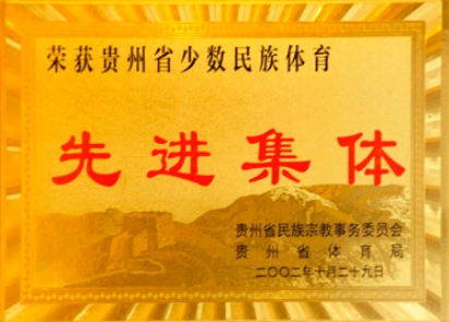 贵州省少数民族体育先进集体
