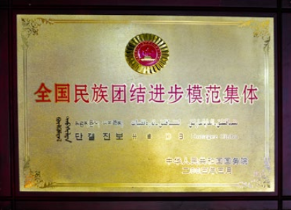 全国民族团结进步模范集体