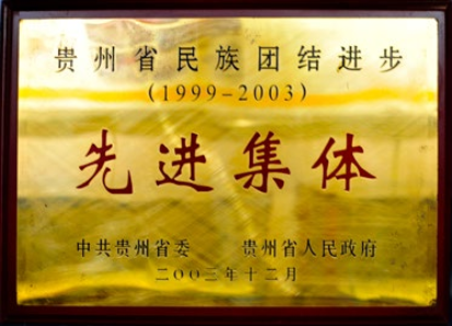 贵州省民族团结进步先进集体